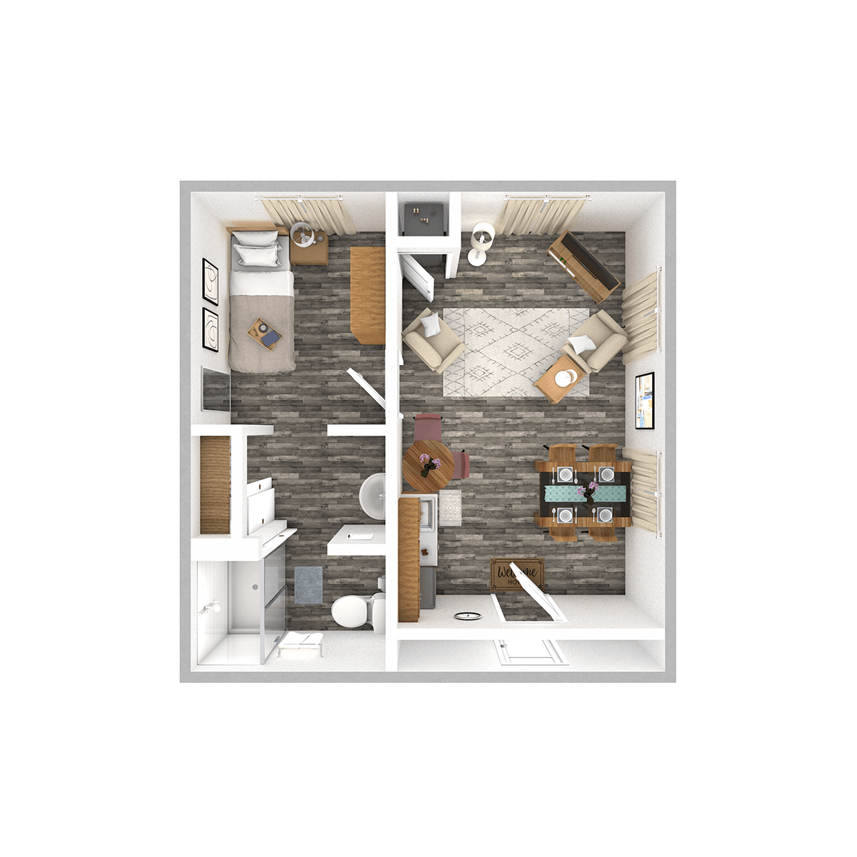Cedar floor plan