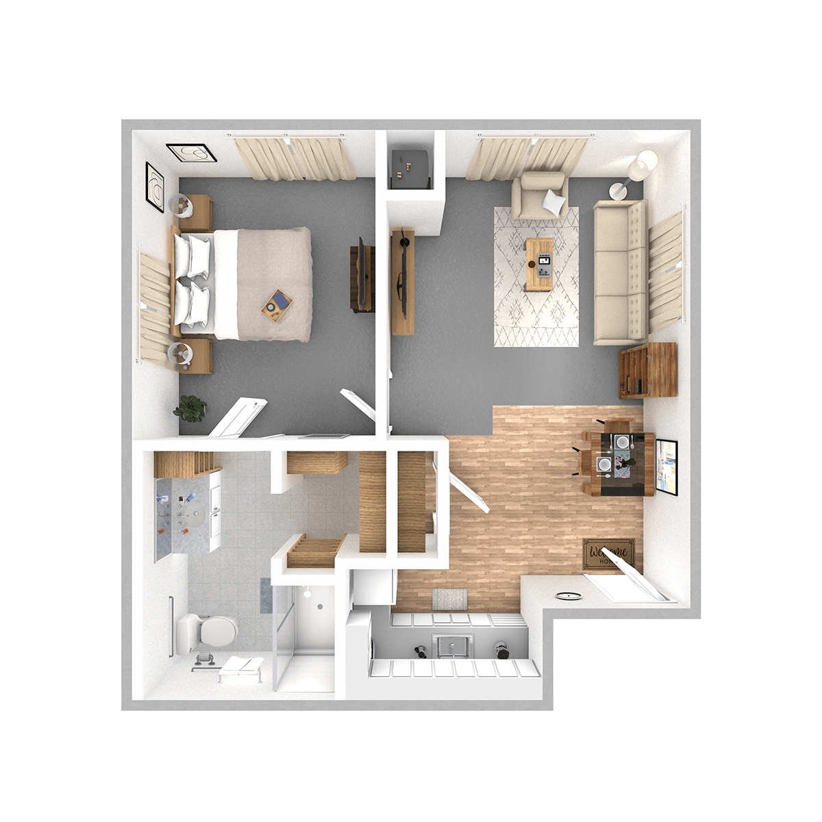 Honey Locust floor plan