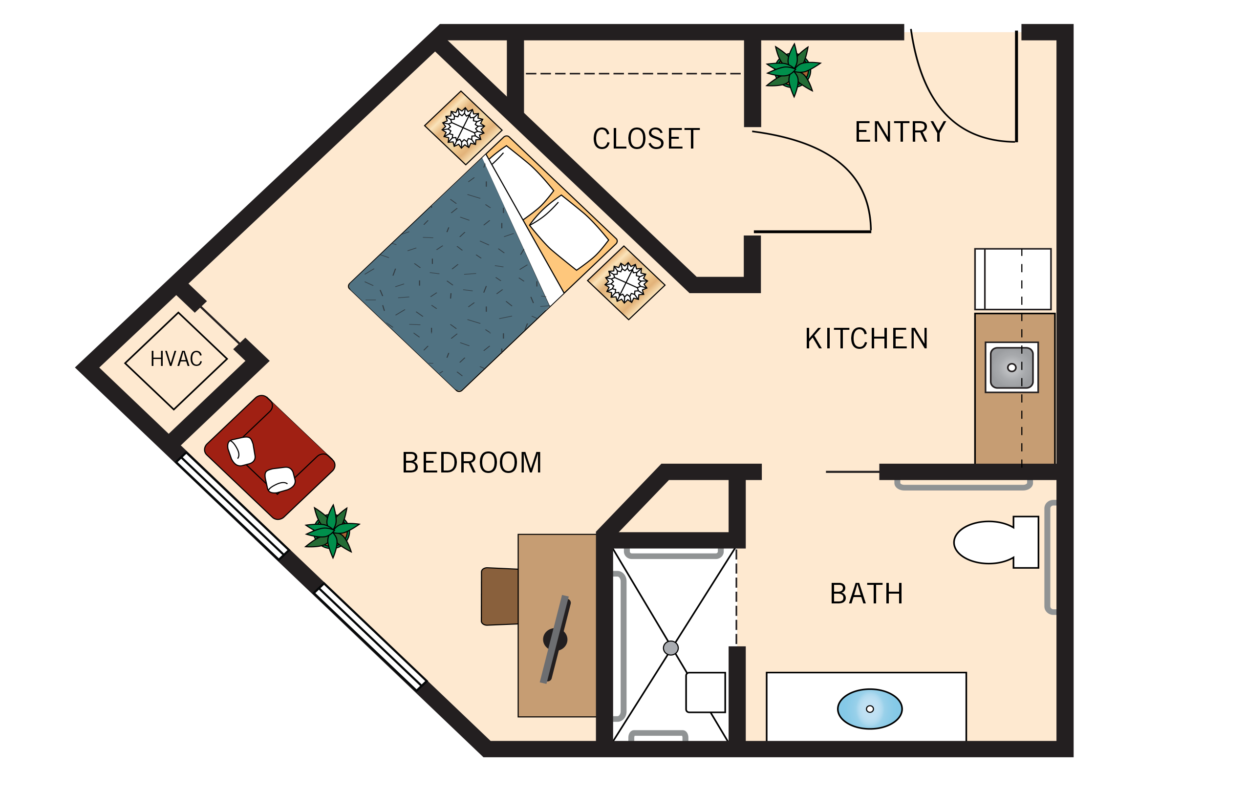 The Wood Stork floor plan