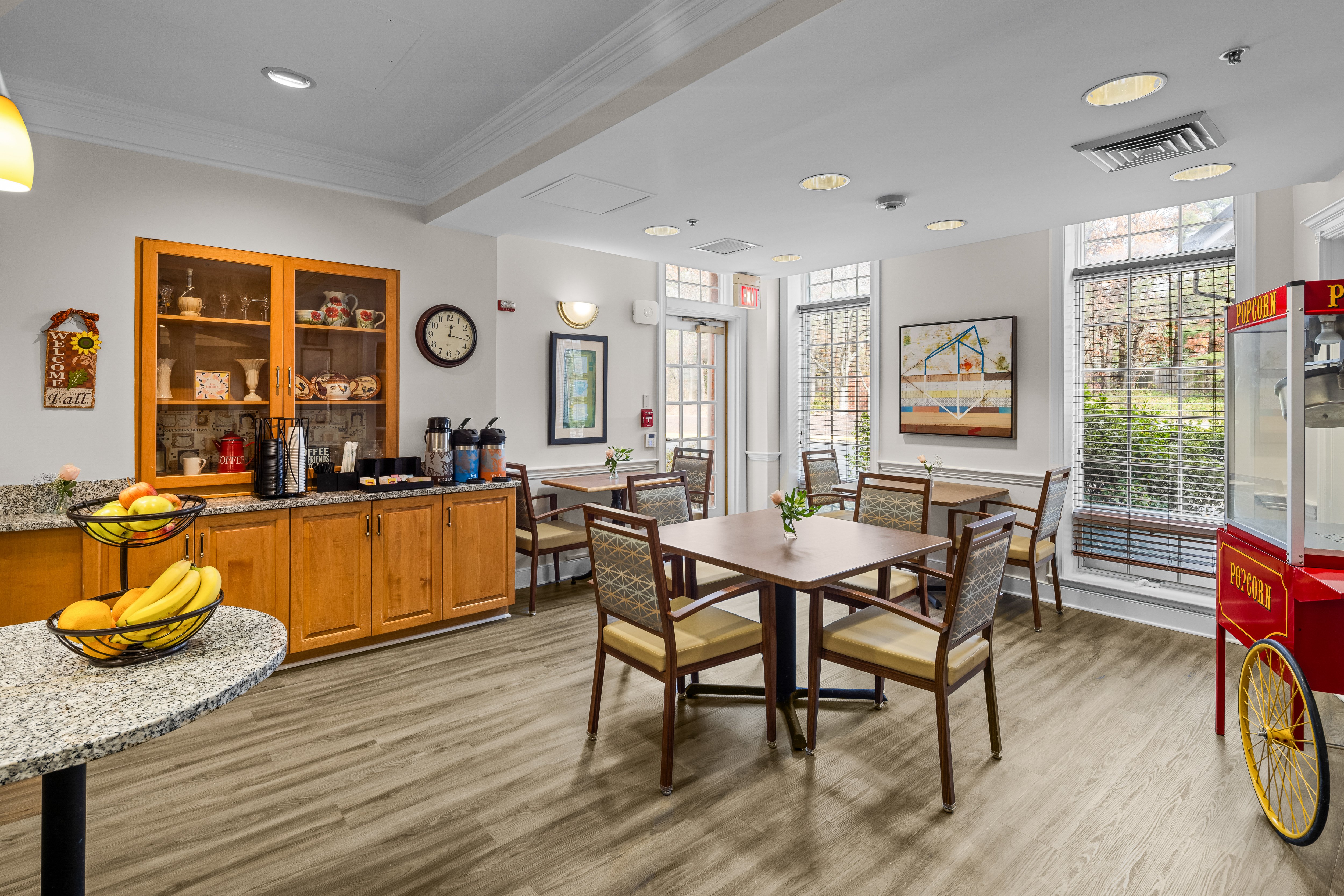 HeartLands Assisted Living at Severna Park snack room