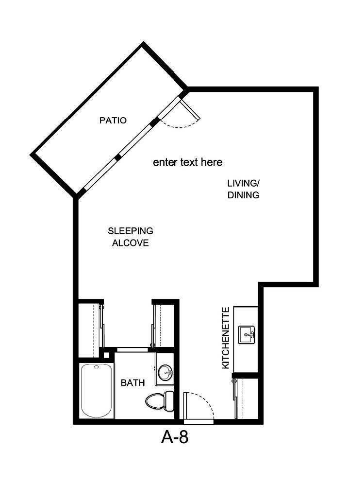 Black Walnut floor plan