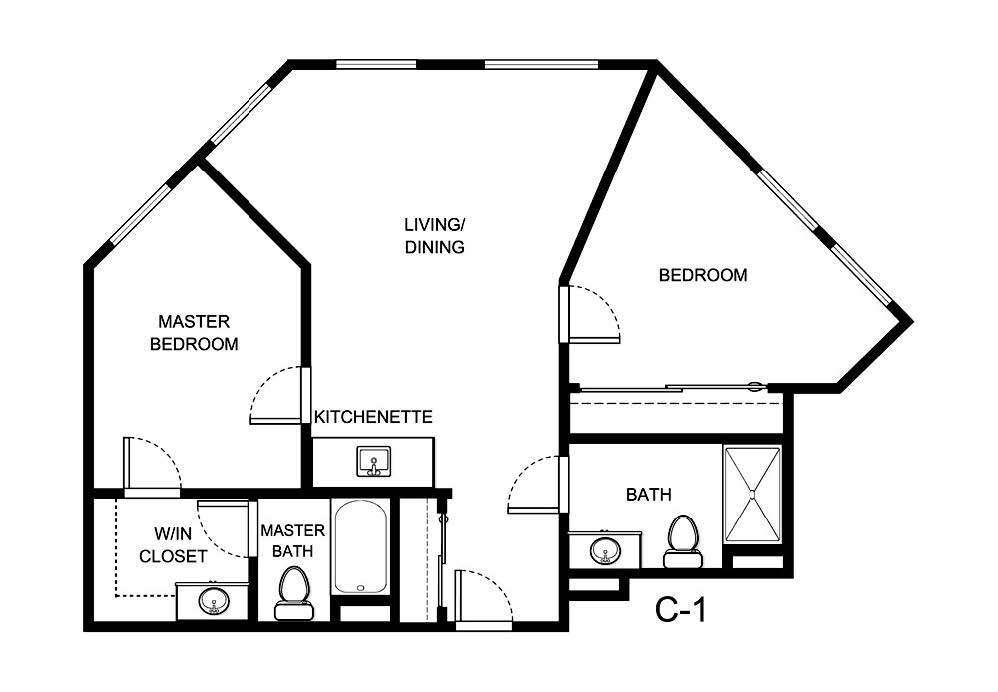 Sunflower floor plan