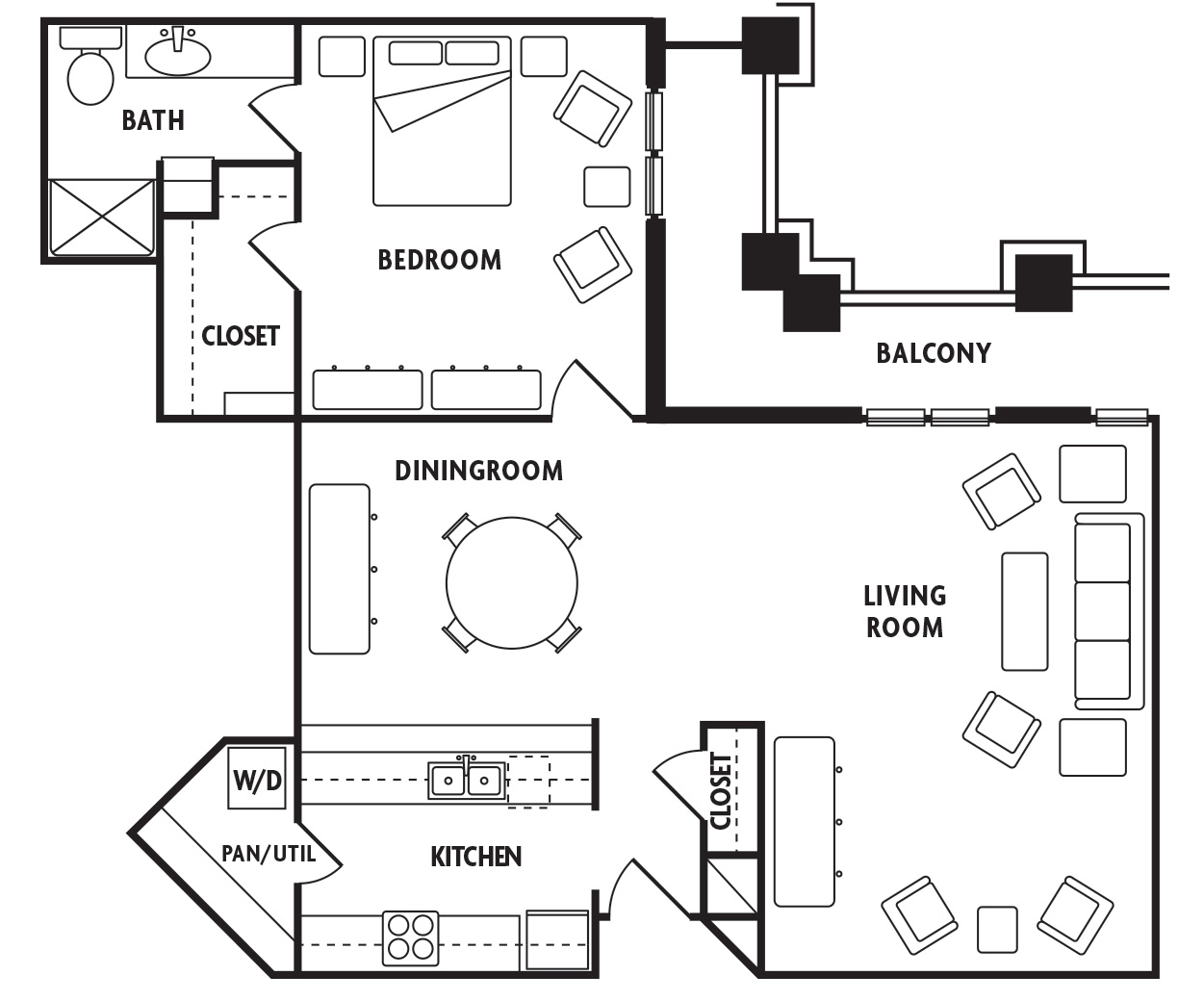 Bur Oak floor plan