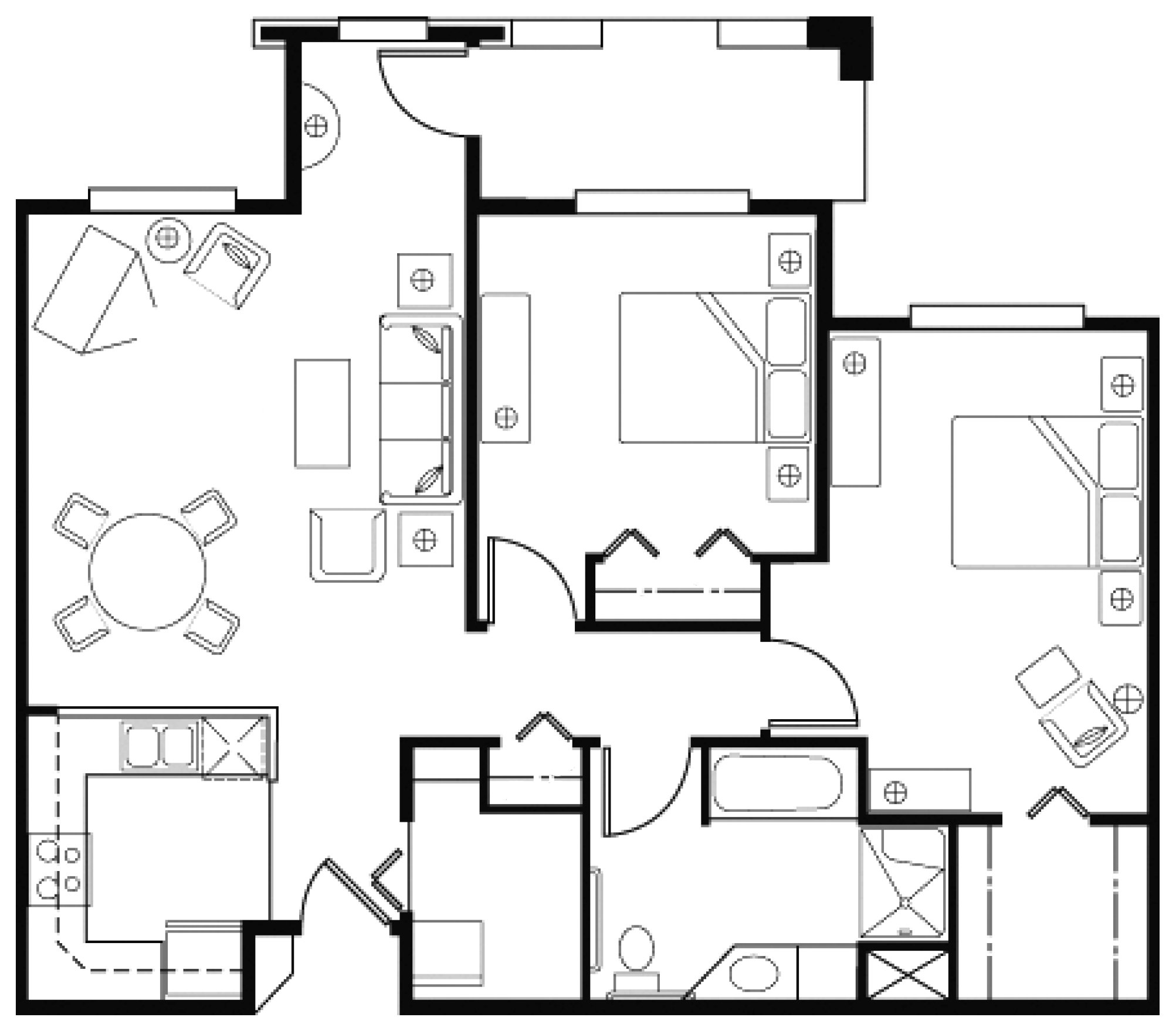 Hickory floor plan