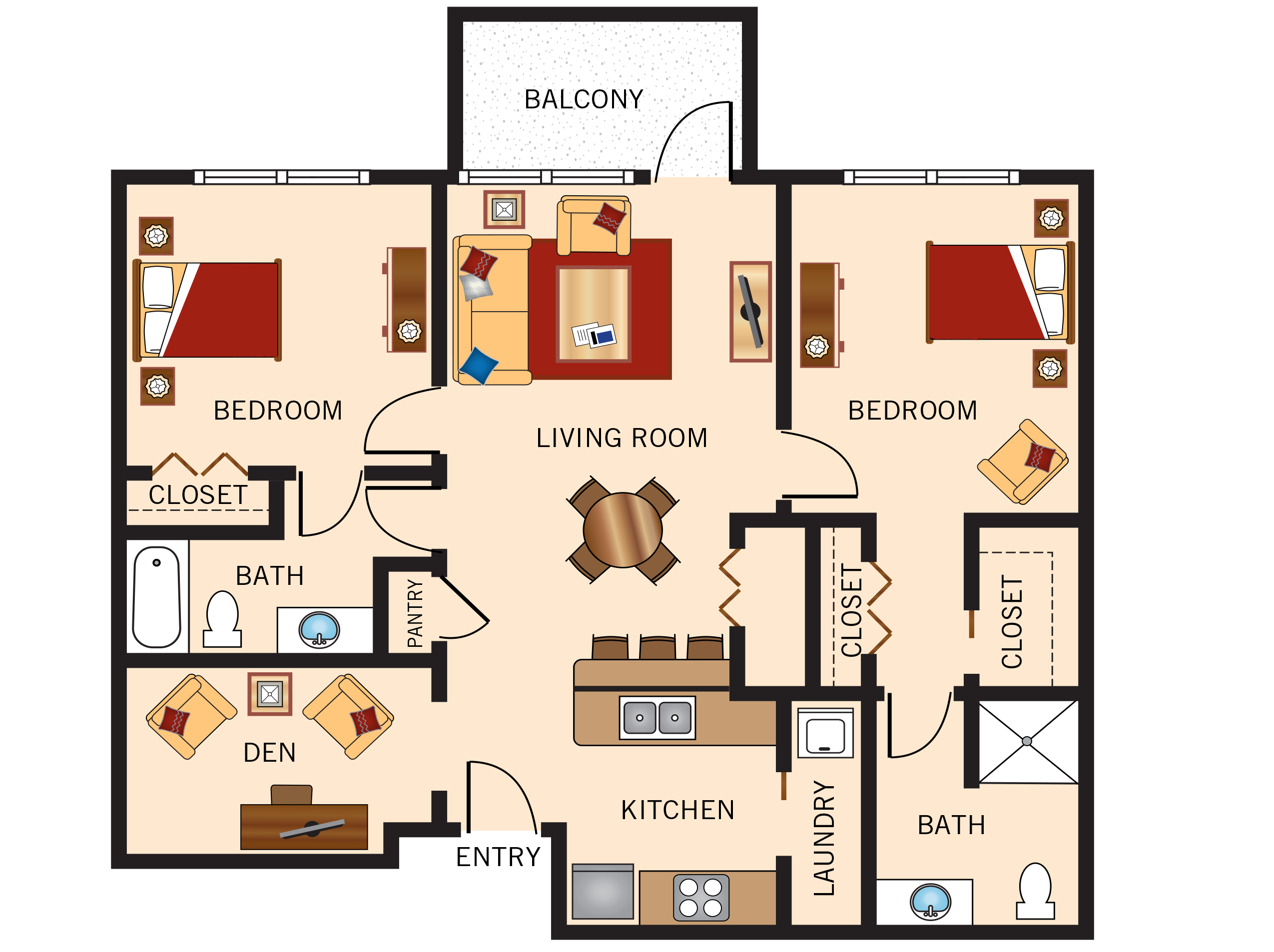 The Kingfisher floor plan