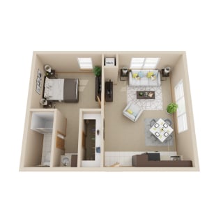 Maple floor plan