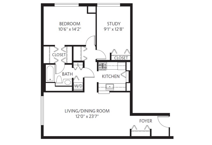 The Lincoln floor plan