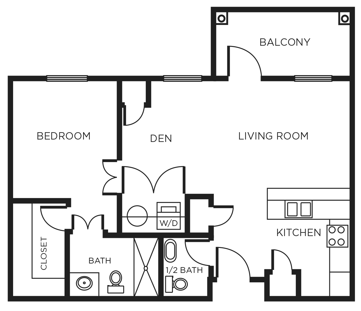 The Fitzgerald & The Savannah floor plan