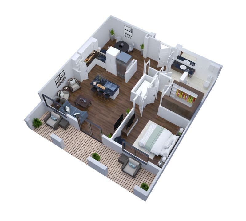 The Aston floor plan