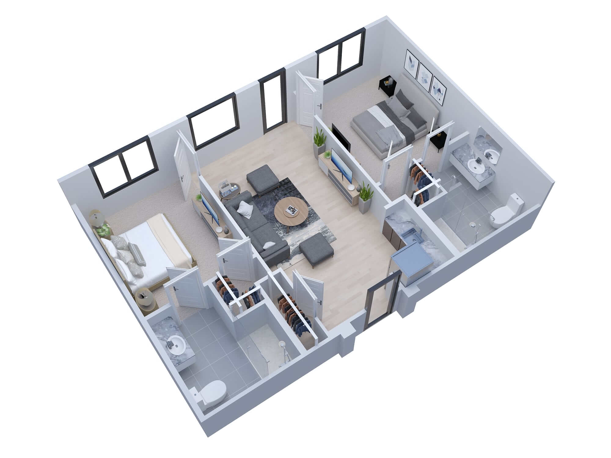 The Buckingham floor plan