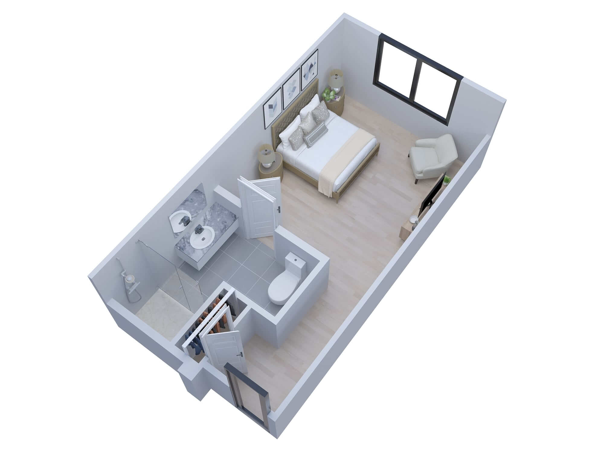 The Essex Suite floor plan