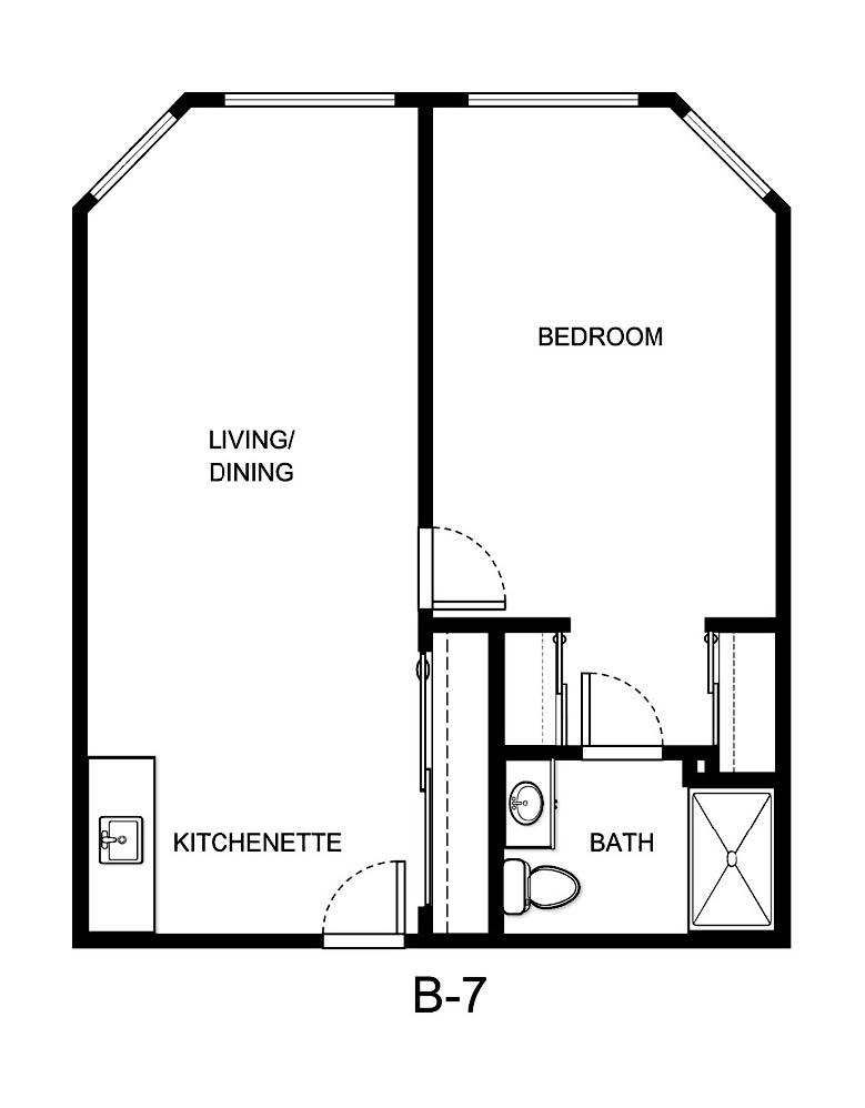 Walnut floor plan