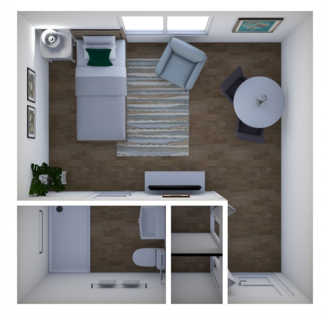 Riverside floor plan