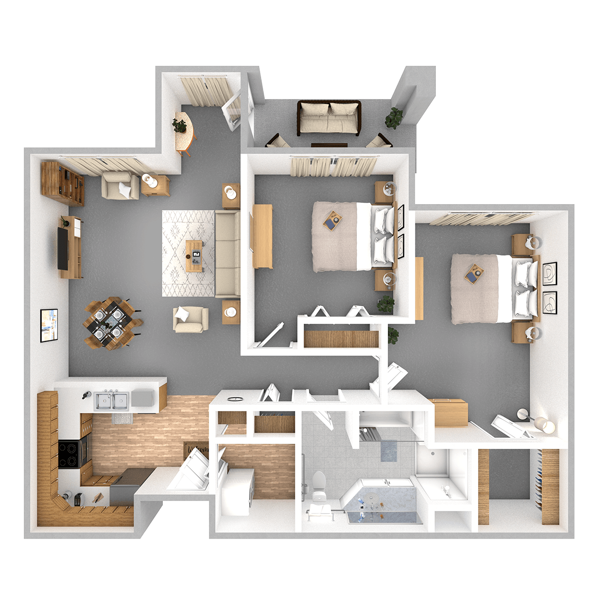 Hickory floor plan