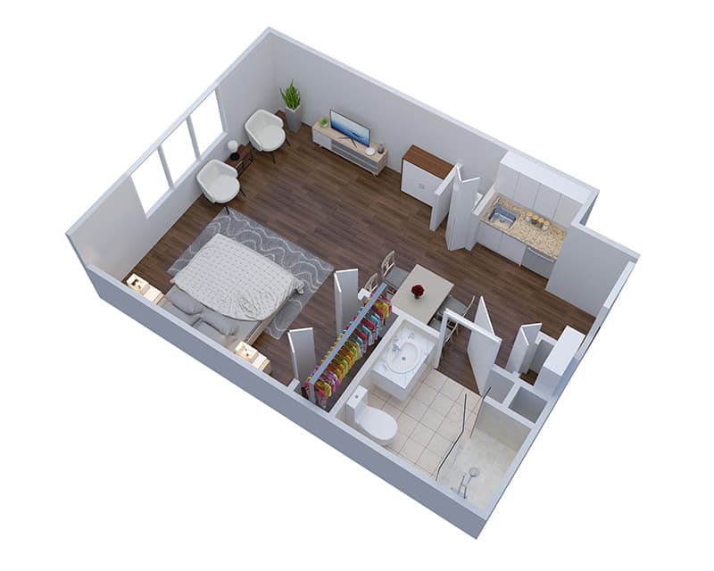 The Hampton floor plan